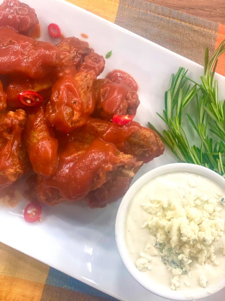 Coxinhas de frango temperadas (Búfalo Wings)