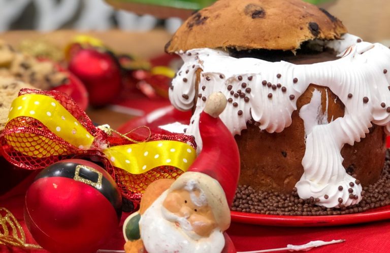 Panetone doce e salgado no Micro-ondas