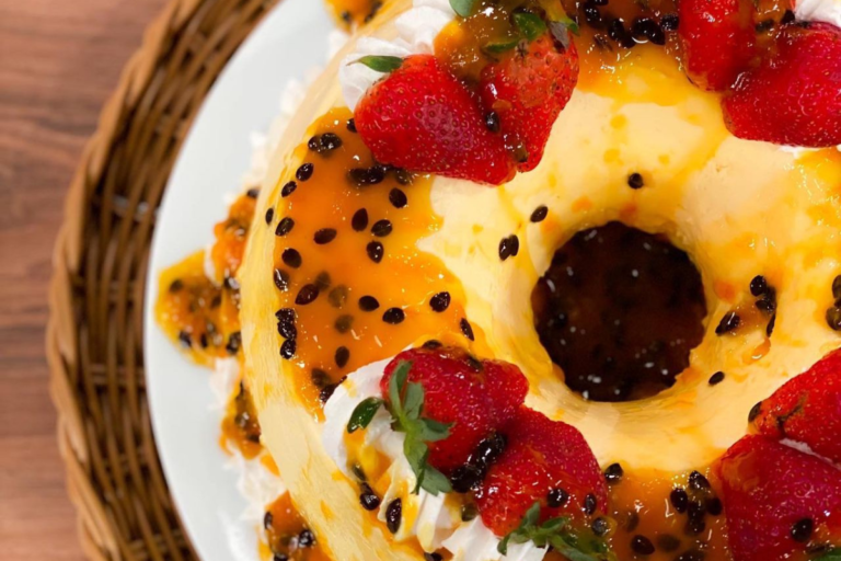 Mousse de Maracujá recheado