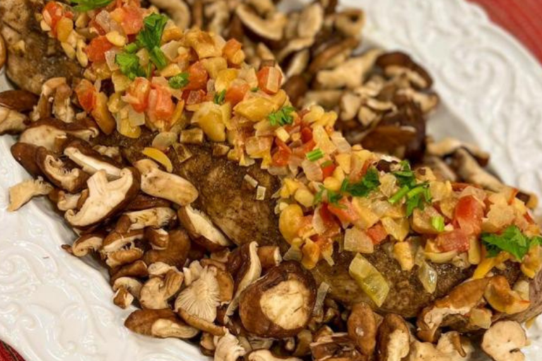 Mignon suíno com especiarias e castanhas