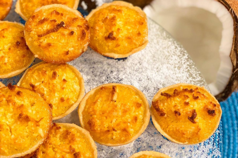 Queijadinha crocante fácil