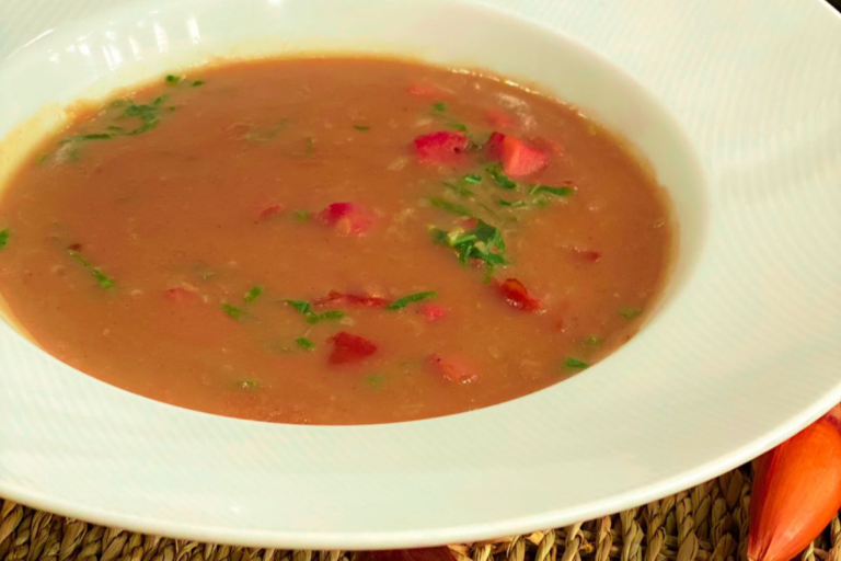 Festival do pinhão: caldo verde com pinhão