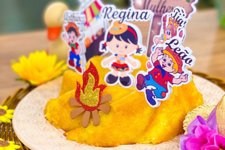 Bolo cremoso de aipim