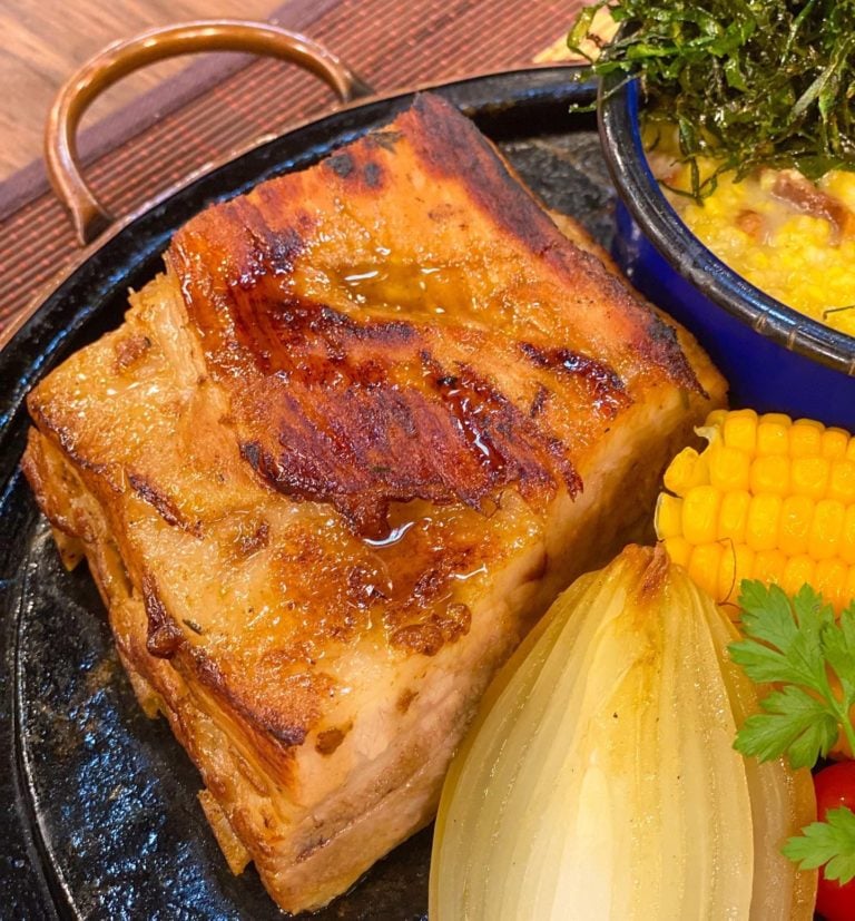 Costelinha de porco ao melado