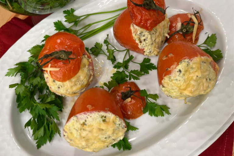 Receita de tomates recheados