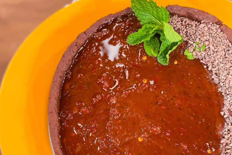 Torta de Chocolate com Pimenta