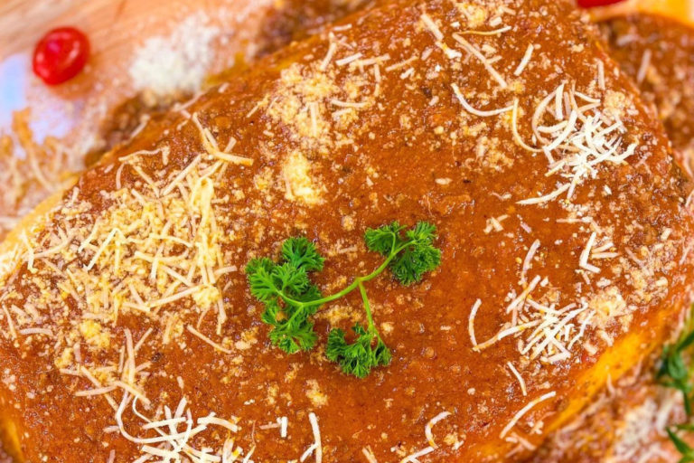 Polenta à bolonhesa