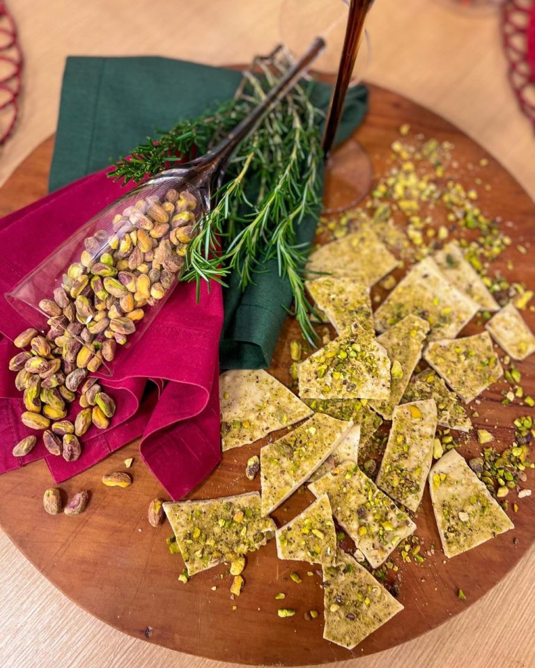 Lascas de Pistache e Proteína