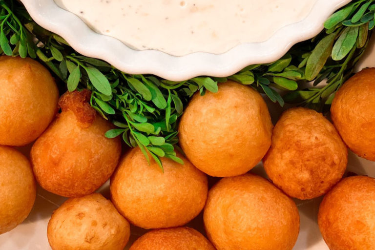 Bolinho de mandioca delicioso