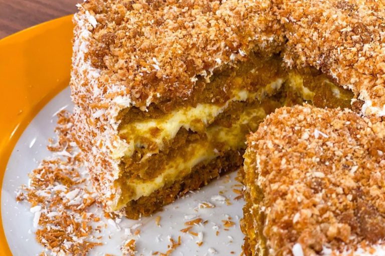 Bolo de cenoura diferente