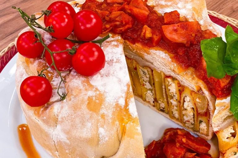 Torta Rústica de Macarrão