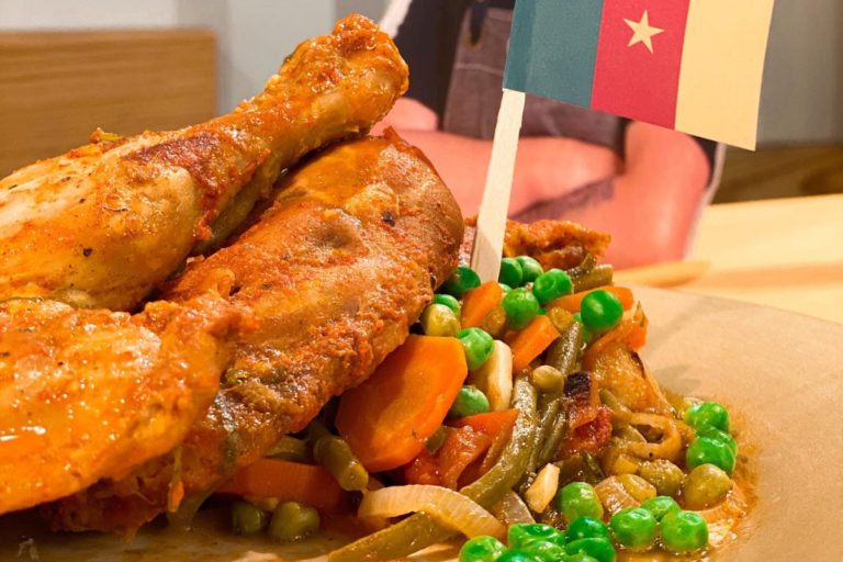 Poullet DG, prato típico de Camarões