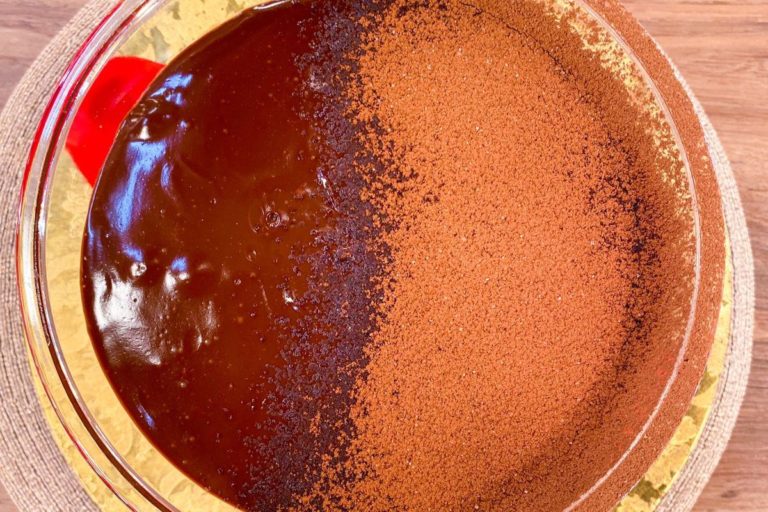 Panacota de chocolate