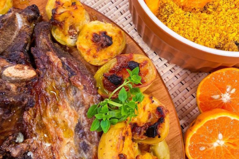 Costela ponta de agulha de forno