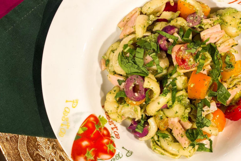 Sugestão para o Natal: Salada de Macarrão Natalina