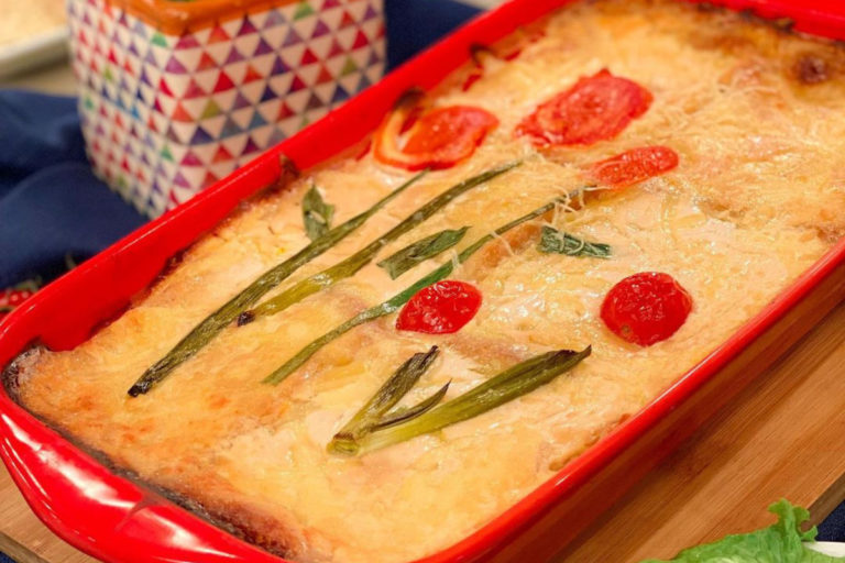 Torta de Pão de Forma de forno