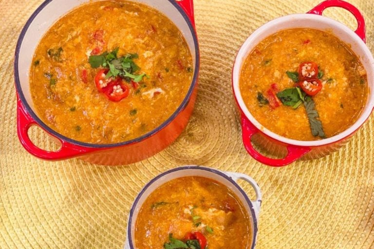 Caldo "Cabeça de galo"