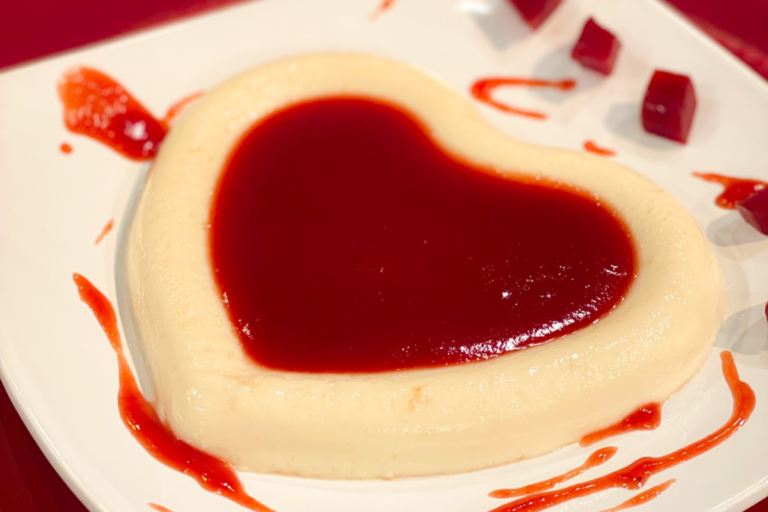 Gelado Romeu e Julieta delicioso