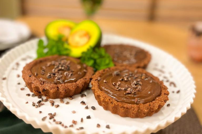 Torta de chocolate funcional