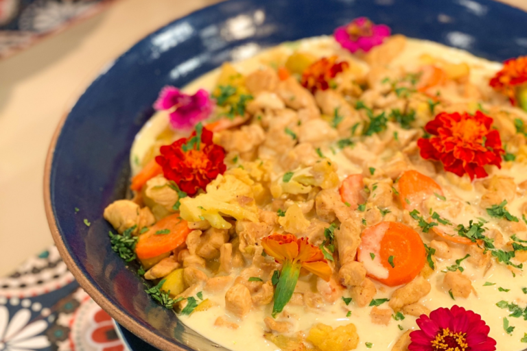 Receita deliciosa de Frango Thai