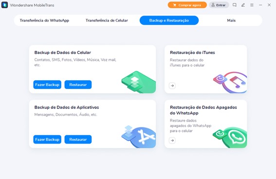 Como restaurar conversas do WhatsApp