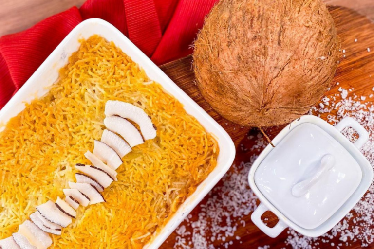 Receita deliciosa de cocada de forno