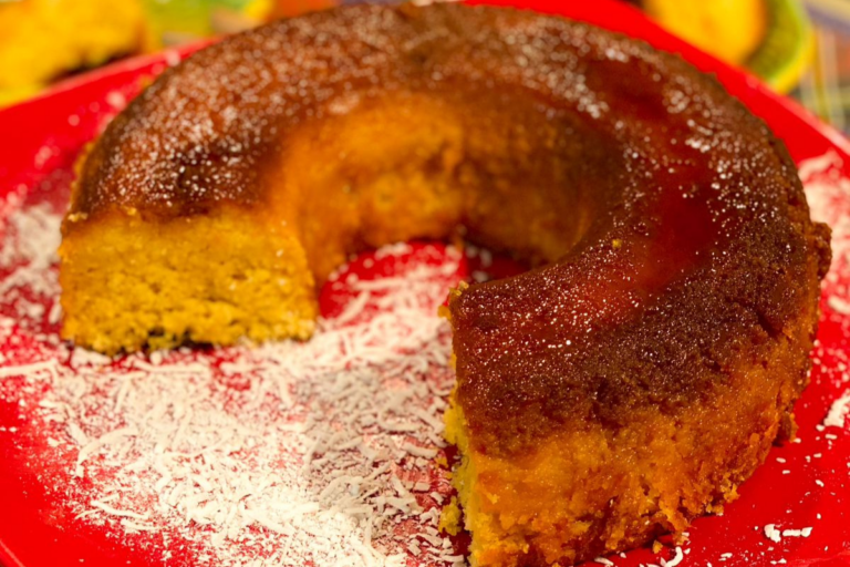 Receitas de Festa Junina: Bolo Pudim de Milho