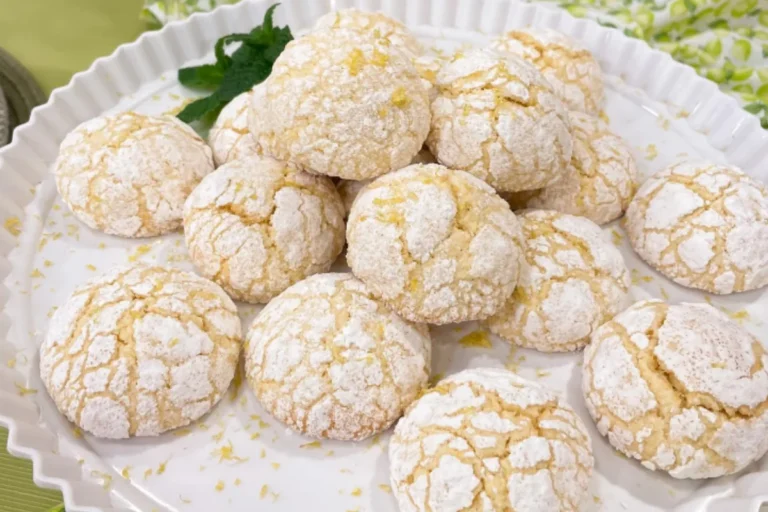 Cookies de limão fácil e saudáveis