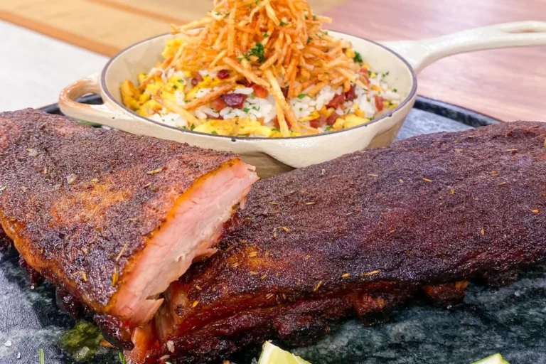 Receita deliciosa de costelinha com arroz biro biro