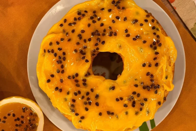 Aprenda um delicioso bolo de maracujá