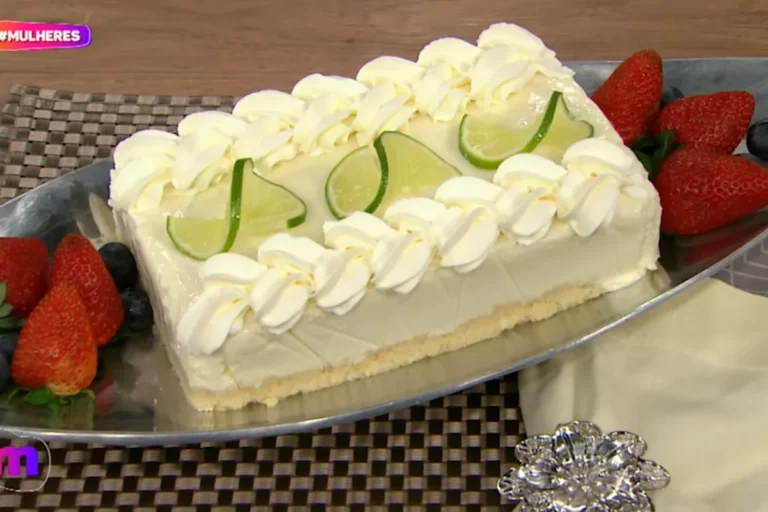 Bolo sorvete de limão