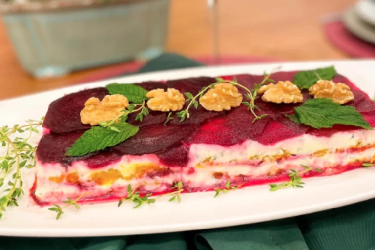 Receita de terrine de beterraba e abóbora
