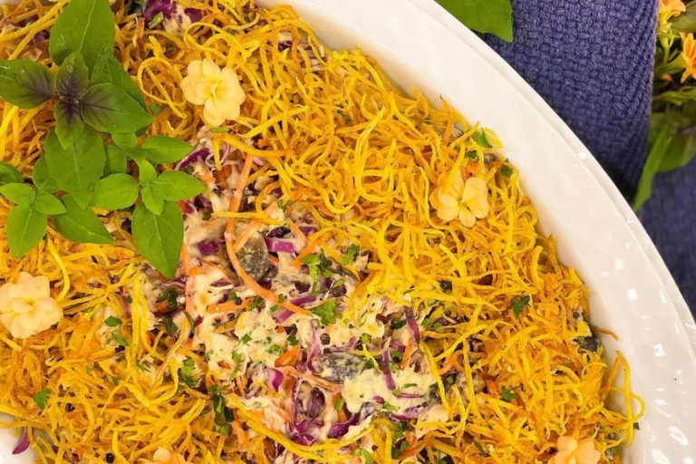 Salpicão de frango com maionese de quinoa