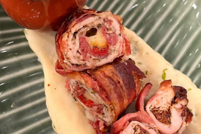 Receita de trouxinha de frango recheada