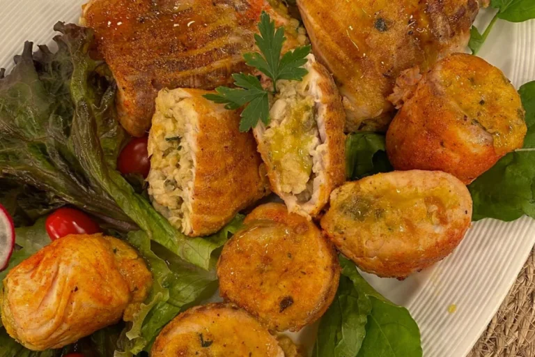 Irresistível filé de peixe à rolê