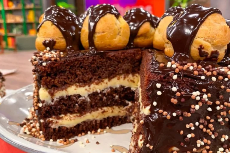 Receita deliciosa de bolo carolina