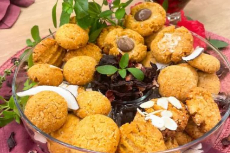 Biscoitinhos proteicos de coco