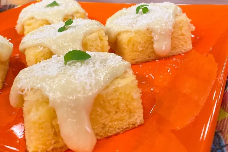 Bolo de fubá cremoso