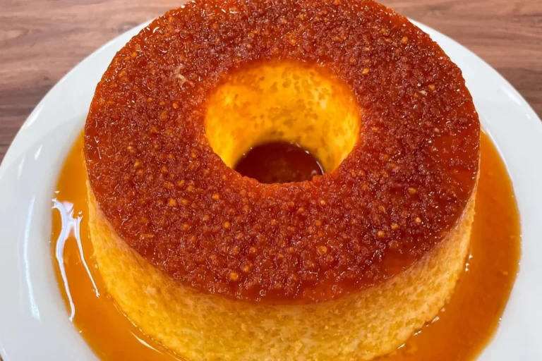 Receita fácil de pudim de tapioca