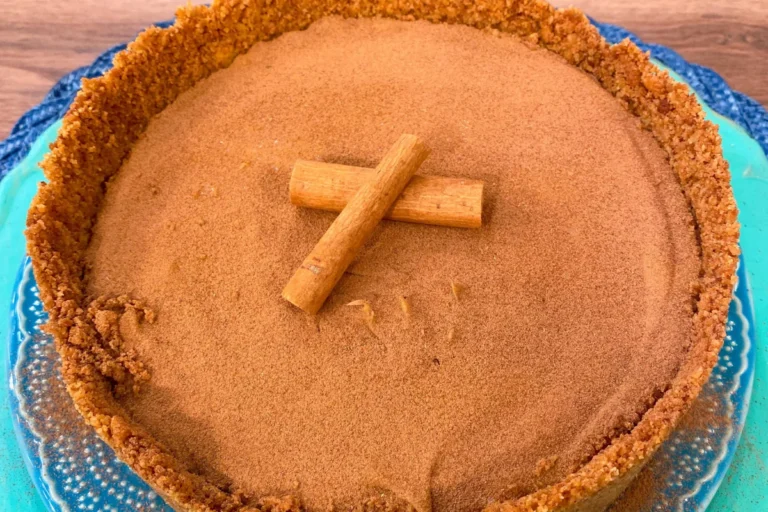 Torta de maçã com canela