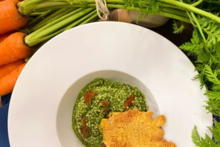 Risoto de painço com tomate seco