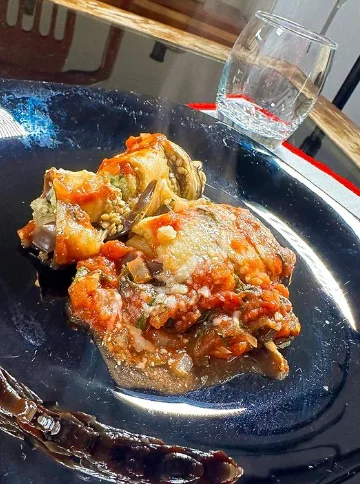 Canelone de berinjela saboroso e nutritivo