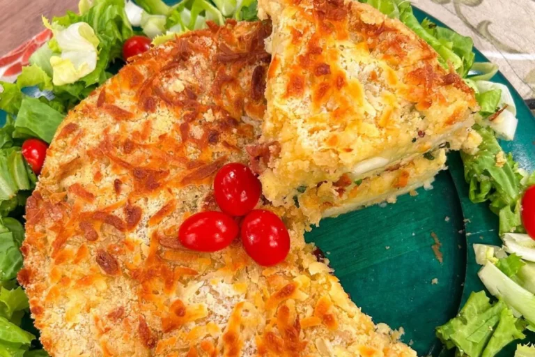 Delicioso gateau de batatas