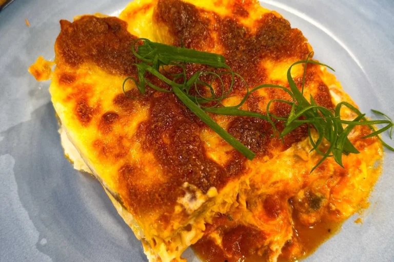 Receita de peixe em camadas