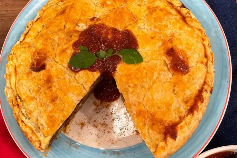 Torta de carne australiana