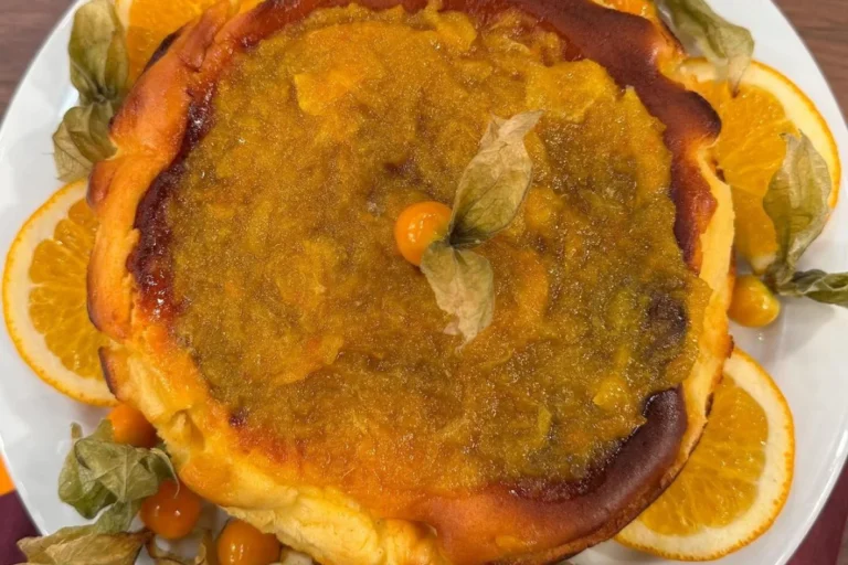 Deliciosa torta basca