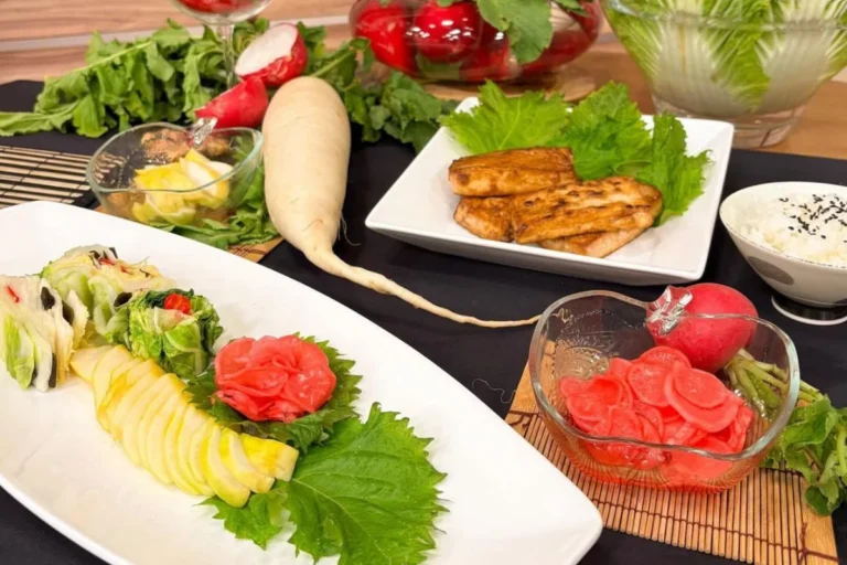 Festival de Tsukemono com conservas