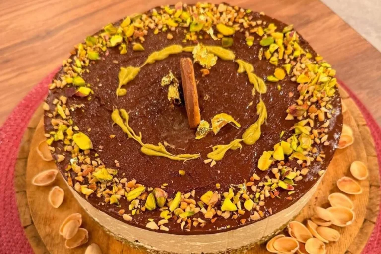 Maravilhosa torta Dubai