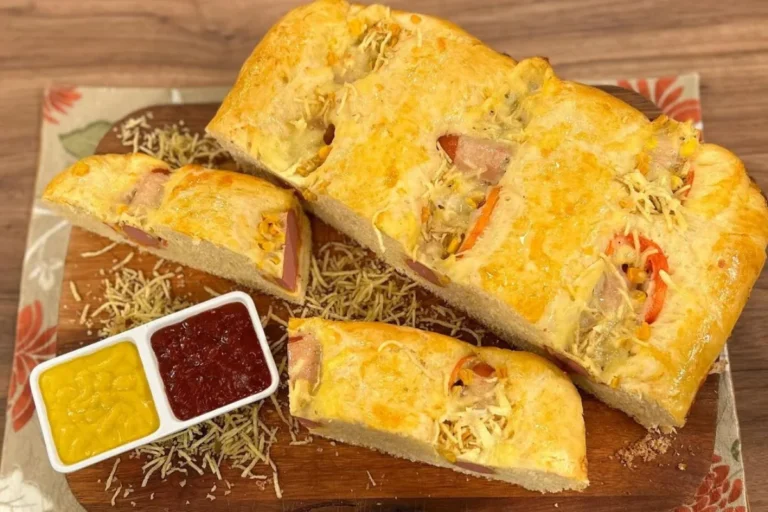 Prático pão de hot dog
