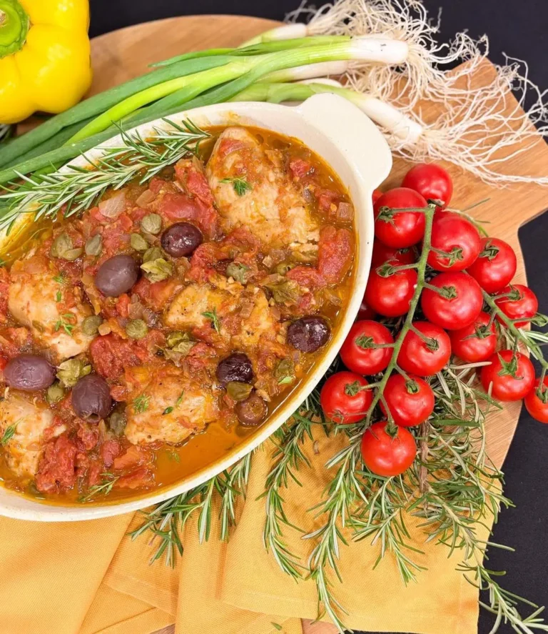 bracciola de peito de frango na panela